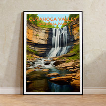 Cuyahoga Valley Travel Poster, Ohio Wall Art, Ohio Print, Cuyahoga Valley Poster - £14.10 GBP+