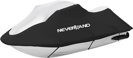 NEVERLAND Jet Ski Cover 3 Seats Heavy Duty Waterproof 210D with 2 Air Vent - £54.49 GBP