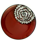 Pier 1 Geranium Dinner Plate Red and White 11 Inches Diameter - €11,96 EUR