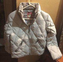 New Authentic Baker 5/A woman&#39;s winter down filled Beige jacket X-Small - $150.00
