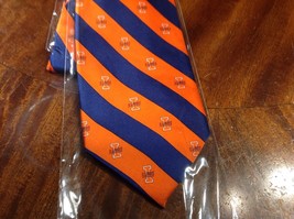 1 University of Illinois Fighting Illini silk 100%  necktie tie Fast Shi... - $19.79