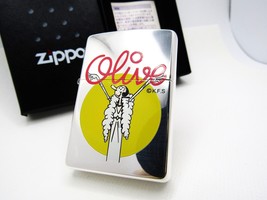 Olive Zippo 2001 Popeye Mint Rare - £112.12 GBP