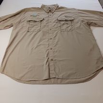 Columbia PFG Omni-Shade "Great Smoky Mountains Ass." L/S Beige Shirt Size XL image 9