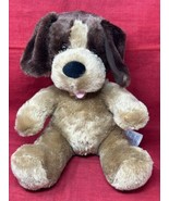 14&quot; Build a Bear Plush Brown Tan Puppy Dog Retired Stuffed Animal 2013 - £13.82 GBP