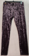 American Eagle Outfitters Leggings Womens Large Gray Velvet Hi-Rise Skin... - £14.00 GBP