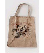 SHANIA TWAIN Shopper Tote Bag Brown Cotton Primark Licenced - $13.70 CAD