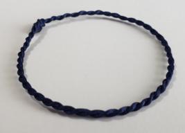 Classy Boho Surfer Style Bracelet Friendship Love Kabbalah Navy Blue Color - £7.03 GBP