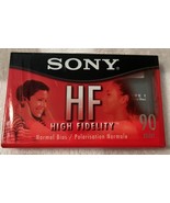 Sony HF High Fidelity Blank Audio Cassette Tape 90 Min C-90HFL New - $8.00