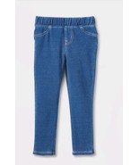 Toddler Girls&#39; 4T Blue Knit Jeggings Pants Cat &amp; Jack - $17.72 CAD