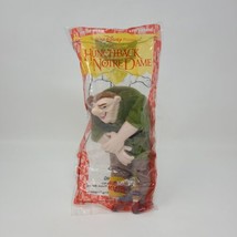 Hunchback Of Notre Dame Plush Disney Quasimodo Burger King 1996 Vintage Sealed - £11.83 GBP