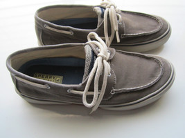 Sperry Top-Sider 177865 Bahama Canvas Men’s Boat Shoes Gray 8M - £30.35 GBP