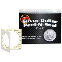 BCW Peel n Seal Paper Flips Adhesive (2&quot;x 2&quot;) - Dollar - $42.72