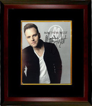 Matthew West signed 8X10 Photo Custom Framed (Christian Music Artist Singer/song - £78.81 GBP