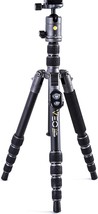 Compact Aluminum Travel Tripod With Bluetooth Remote, Smart Phone, Black. - £165.26 GBP