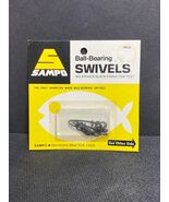 USA Made Sampo Ball-Bearing Coastlock Snap Swivel 150# Size 4 Pack of 2 - $10.09 CAD