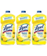 Lysol Clean and Fresh Multi-Surface Cleaner, Lemon and Sunflower, 40 Oun... - $12.95