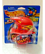 Hot Wheels  2002 Collectible Nascar Helmet w/airheads candy  RED - £16.04 GBP