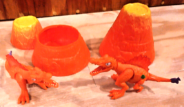 Zuru Smashers 2 Spinosaurus Mini Dino Island Light Up Series 4 And 2 Volcanos - £20.24 GBP