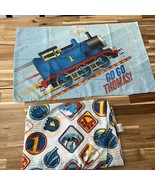 Thomas The Tank Engine Flat Twin Sheet And Pillowcase Thomas And Friends... - $334.57 MXN