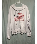 White American Flag Hoodie Women’s - $20.00