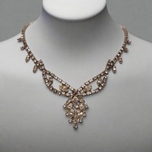 Vintage Weiss Rhinestone Necklace - $2,189.30 MXN