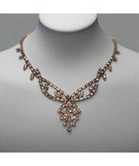 Vintage Weiss Rhinestone Necklace - $2,189.30 MXN