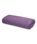 Gaiam Yoga Bolster Long Meditation Pillow Cushion for Restorative Yoga &amp;... - £62.92 GBP