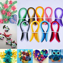 900 Strips of 45 Colors Quilling Art  Craft Set - £14.43 GBP