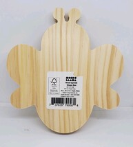 4 Mondo Llama Wood Layered Shapes Bee Size  6"x 5.5" image 3