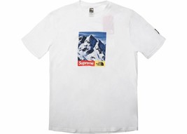 Deadstock Supreme x The North Face Mountain T Shirt White Medium IN HAND! - £254.96 GBP