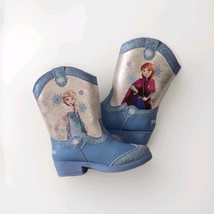 Disney Frozen Cowboy Boots Size 8 9 or 11 Toddler Boots Western - $26.95