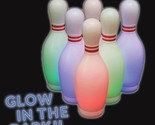 Pro Star Toys Bowling Set Kids Glow in The Dark Lights 6 Pins 1 Ball Lig... - $12.86