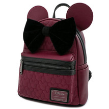 Mickey Mouse Brown with Bow &amp; Ears Mini Backpack - £98.86 GBP