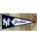 BIG New York Yankees Pennant Wool Blend Winning Streak Flag - 41.5&quot; - $38.48 CAD
