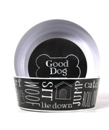 2 Count Tarhong Good Dog Dishwasher Safe Dog Bowls - £31.45 GBP