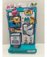 OH! MY GIF Toys 3 BIT Pack Animated Figurines BRAND NEW! - £5.05 GBP