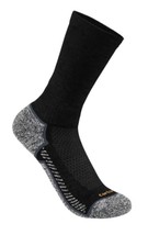 Carhartt Men&#39;s Force Midweight Crew Socks XL, Shoe Sizes 12-15, Black, 3... - $34.24