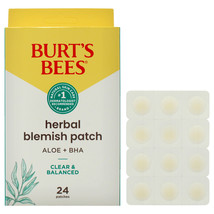 Clear and Balanced Herbal Blemish Patch by Burts Bees for Women - 24 Cou... - $282.87 MXN