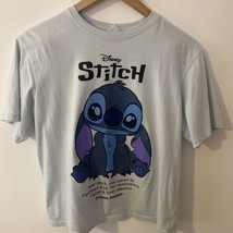 ZARA Disney Stitch Cropped T-Shirt Size 13/14 - £12.59 GBP