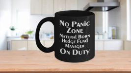 Hedge Fund Manager Gifts Funny Black Coffee Mug Finance Management Boss - $20.33+