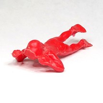 Palmer Red Scuba Diver 3&quot; Ring Hand Figure Vintage 1960s Deep Sea Playse... - $9.70