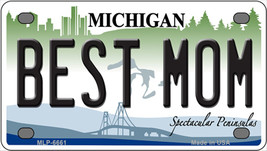 Best Mom Michigan Novelty Mini Metal License Plate Tag - $14.95