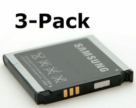 NEW 3-PACK GENUINE Samsung AB483640CU Battery Phone SGH-U700 Z370 G800 Z... - £8.76 GBP