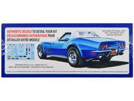 Skill 2 Model Kit 1972 Chevrolet Corvette Roadster 1/25 Scale Model by AMT - $53.34