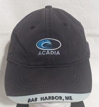 Blue Adjustable &#39;Acadia Bar Harbor, ME&#39; Baseball Cap - Pre-owned - See Photos - £11.66 GBP