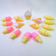 Vintage Barbie Ice Cream Shoppe Scoops and Waffle Cones, Table Menu  - £7.71 GBP