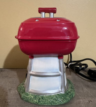 Scentsy Wax Melt Warmer &quot;Thrill Of The Grill&quot; Weber Bbq Red Full Size - £22.81 GBP