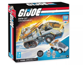 G.I. Joe SnowCat Construction Set Snow Cat New Sealed In Box. 150 Pieces - £23.45 GBP