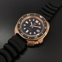 STEELDIVE 1970S Bronze Men&#39;s Watches Automatic Mechanical NH35 Captain Willard 6 - £334.31 GBP