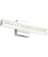 Crystal Bathroom Vanity Light Fixtures, 15.75 inch Modern 5000K Cool Light - $1,311.55 MXN